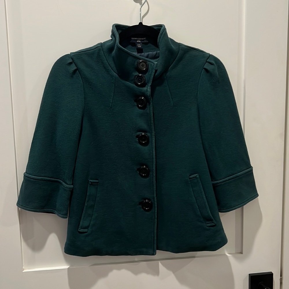 Banana Republic 3/4 sleeve pea coat. GUC